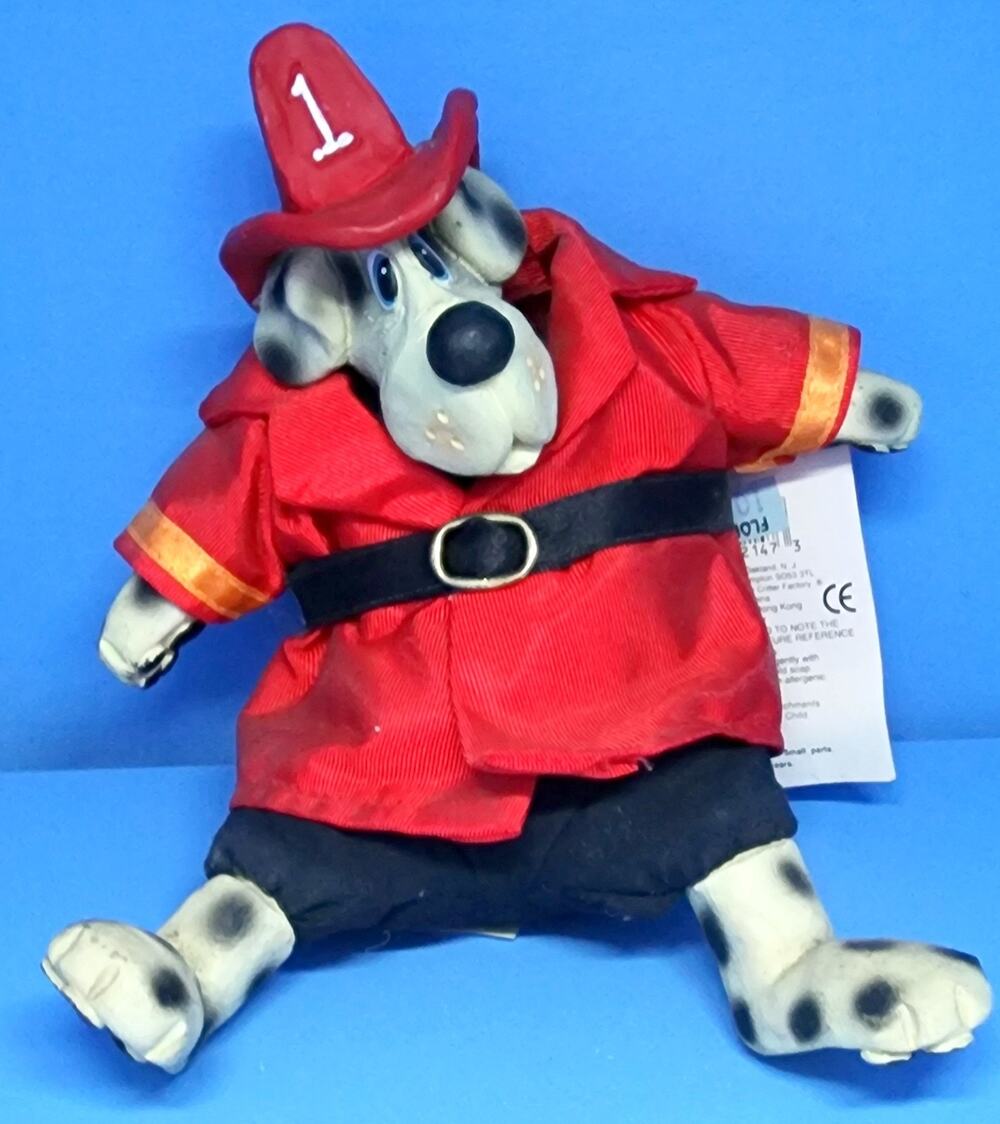 Russ The Country Folks Smokey Fireman Dog Stuffed Animal Plush Toy Dalmatian